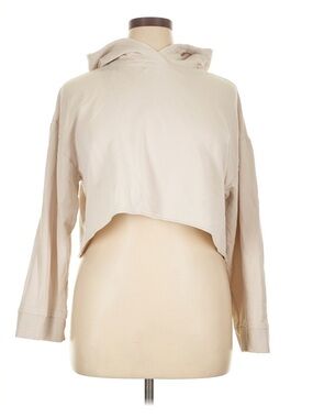 NIKE CROPPED hooded pullover sweatshirt